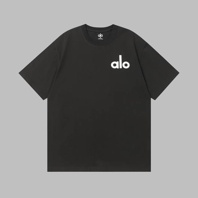 Alo潮酷T恤，解锁时尚新姿态 - 款式：Alo印花短袖T恤 - 尺码：S、M、L、Xl - 颜色：经典黑、活力粉、纯净白 精心挑选亲肤透气面料，上身柔软舒适，