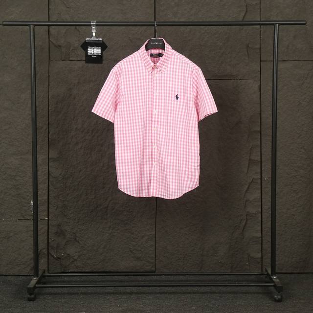 实拍图 夏季热门 款号：25039# 全年不下架 颜色：粉色 藏蓝 尺码：S一Xl - Ralph Lauren 拉夫劳伦 2025Ss 夏日通勤Vintage