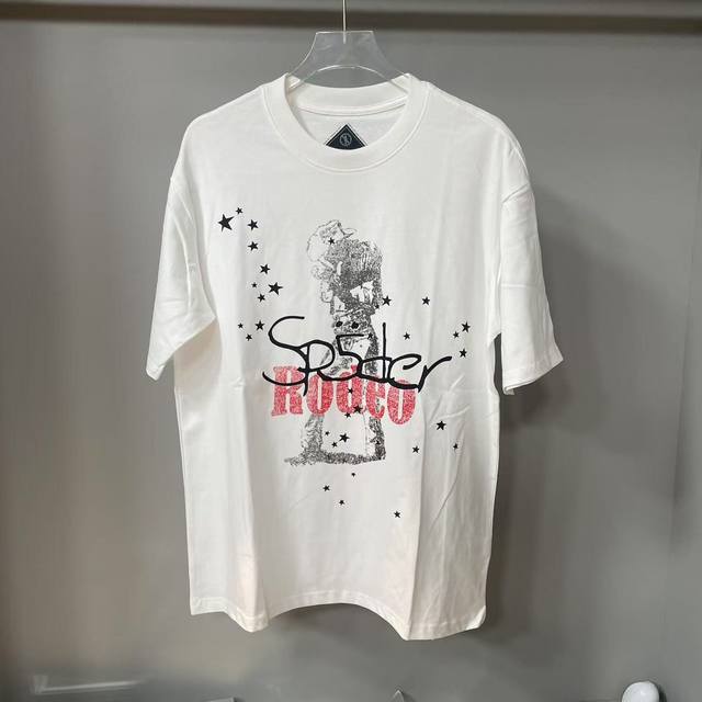 T Travis Scott联名Sp20 发泡短袖P60 G双纱精梳棉 S-Xl