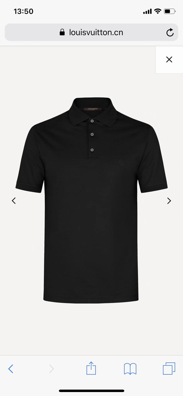 黑色，驴牌经典短袖Polo,正品渠道！高贵而奢华，高端丝光棉 顶尖品质 翻领短袖T恤 品味 价值 身穿或细节都秉承大牌的传统给时尚添加魅力，独有的线条设计散发着