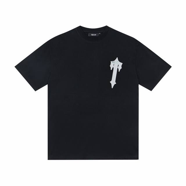 T28# Trapstar美潮新款高街印花宽松T恤16 颜色: 黑色，白色 尺码:S,M,L,Xl 260纯棉爽滑双纱宽松版型