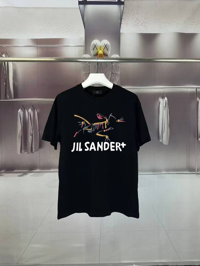 Arcteryx*始祖鸟 鸟家胸前字母Logo骨架印花工艺Logo设计 春夏新款圆领时尚短袖T恤 280克双沙纯棉 贴肤舒适，耐看又好穿 男女同款 原厂工艺一丝