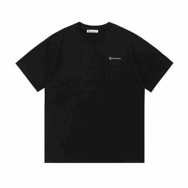 Lululemon 露露乐萌 2025新款 立体凸胶恶搞字母Logo 男女同款 短袖T恤 定制320克100％双纱纯棉面料 定染32支双股螺纹 领标吊牌主唛三标