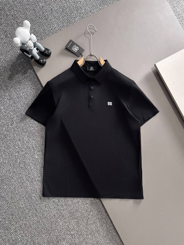 Kolon Sport可隆* 2025春夏款上新 原高版本 可隆Polo衫 面料采用210克高密度速干无缝面料，不变形 不缩水 工艺介绍：双线走位 胸口Logo