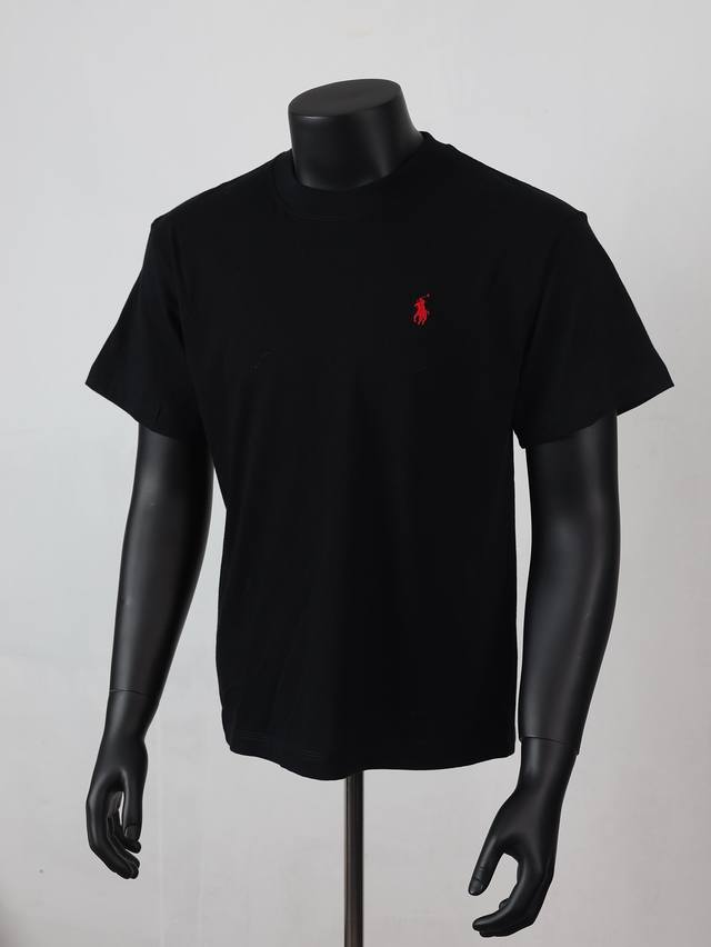 款号[L1] 拉夫劳伦Ralph Lauren经典刺绣小马标圆领基础短袖 这两年拉夫劳伦风好大！审美真的有大大提高1打版 可扫码进入Gf网站 Z柜品质 32支2