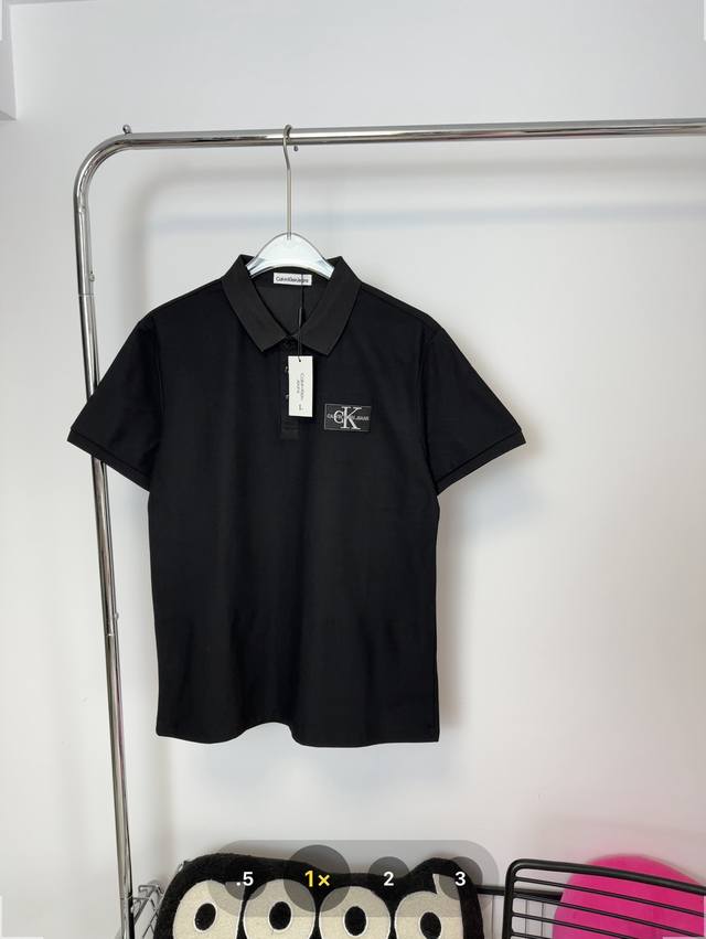 款号：Hmy99# Ck Calvin Klein经典小标Logopolo衫短袖T恤 正儿八经高克重精密珠地面料 所有面料均已提前做过缩水 品质第一 所见即所得