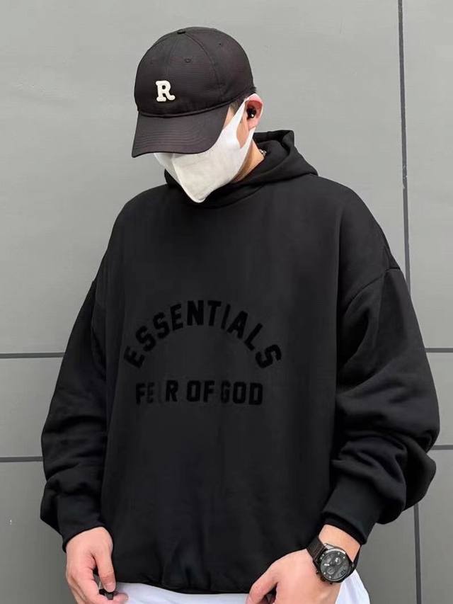 Fog-8820#加绒 Fog第八季复线压胶连帽卫衣 单色 S-Xl
