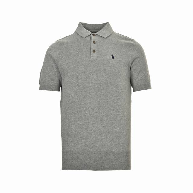 Ralph Lauren 拉夫劳伦 经典小马标刺绣针织Polo短袖 谁还没Get这件自带高级感的毛织Polo？2025新款重磅来袭，以拉夫劳伦经典廓形为灵感，兼