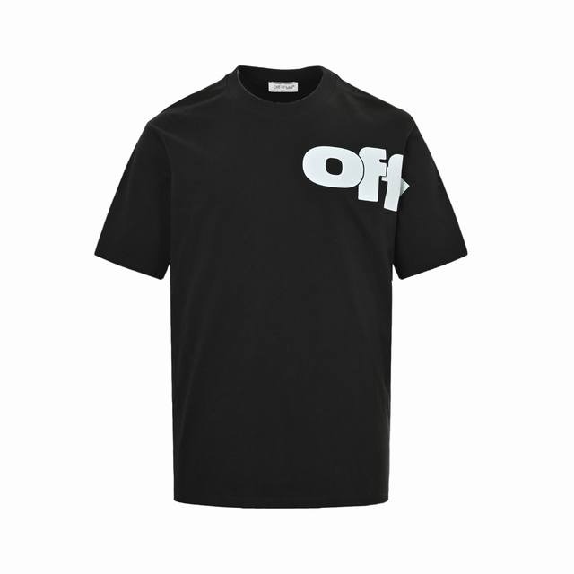 Off White Co Virgil 25Ss Off粗体字母印花短袖 所有面料以及螺纹均为订织定染 所有面料颜色均经过色卡比对定染 所有面料以及螺纹均为订织