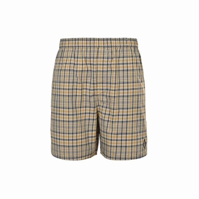 Dior 迪奥 25Ss 菱格条纹混纺短裤 正品9126购入，定制格子提花混纺面料，提花面料，定位裁床，进口刺绣，胶浆印花，定制1：1贝壳纽扣，定制1：1商标，