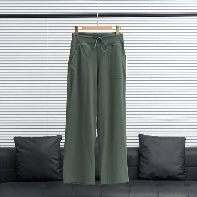 工厂P直供 Lululemon丨露露乐檬Throwback Still系列双口袋运动长裤 配色：黑色 灰色 美拉德 深蓝 墨绿 尺码：S-Xl