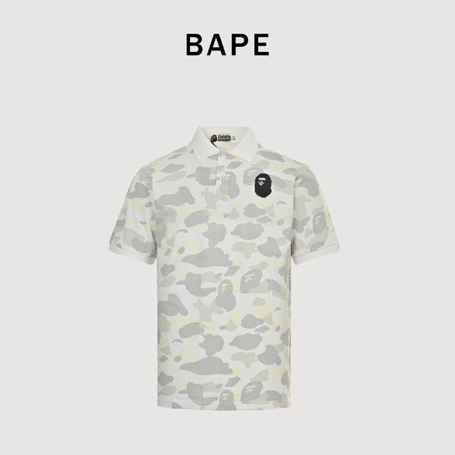 Bape 鲨鱼头老虎头短袖Polo衫 形象让你成为最靓仔 官网发售款｜超级推荐｜超人气单品 亮点满满 秋冬宽松连帽卫衣 不起球不变形 原装包装 正品细节此款上身