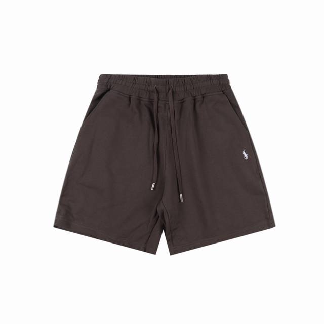 拉夫劳伦Ralph Lauren保罗小标战马基础休闲短裤 打马球小白标休闲毛圈短裤 松紧中腰全棉卫裤版型搭配部抽绳搭配裤口松紧设计精致的打马球白标刺绣设计 品牌