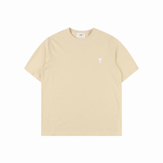 Ami 平绣小白爱心短袖T恤 码数S M L Xl