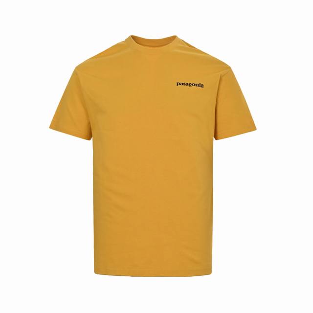 Patagonia 巴塔哥尼亚 经典Logo印花短袖 Patagonia 巴塔哥尼亚P-6Logo Responsibili Logo印花短 Patagonia