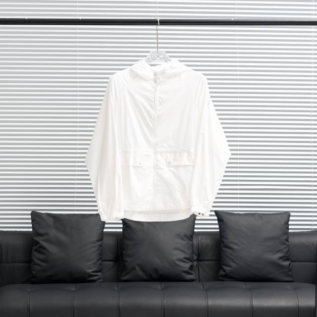 工厂P直供 Kolon Sport丨可隆收腰抽绳双口袋女士防晒服 配色：白色 浅蓝 尺码：S-Xl