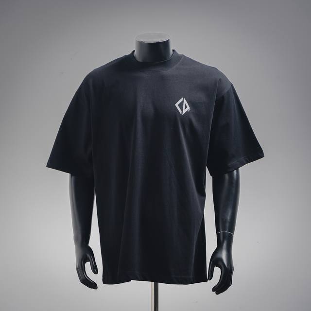Dior迪奥Cd 菱形反光短袖T恤 正品7233购入，，胶浆印花，布匹酵洗，定制1：1商标，宽松版型 Size：Xs-L