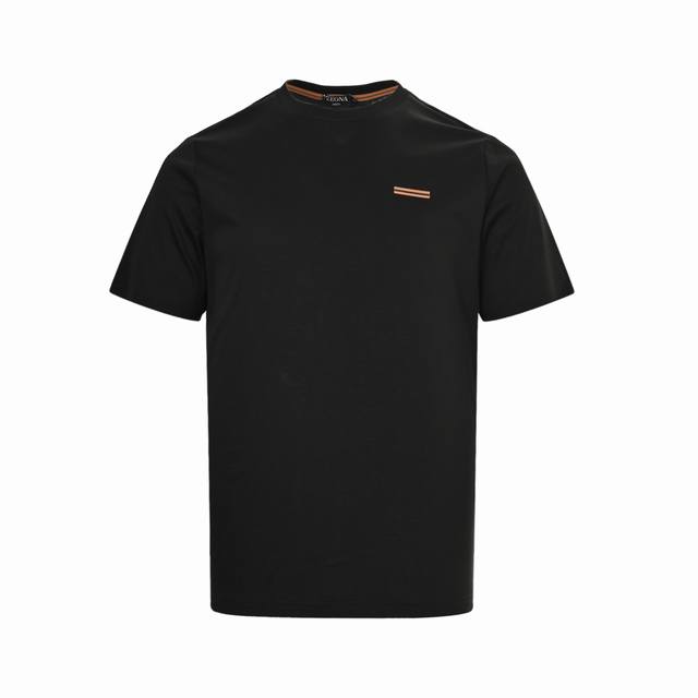Zegna 杰尼亚 液氨丝光棉短袖 Zegna杰尼亚高端短袖系列25夏季新款宠溺肌肤液氨丝柔棉意奢短袖T恤 还原荃网獨家的原料和工艺 穿着柔软舒适 吸湿透气更柔