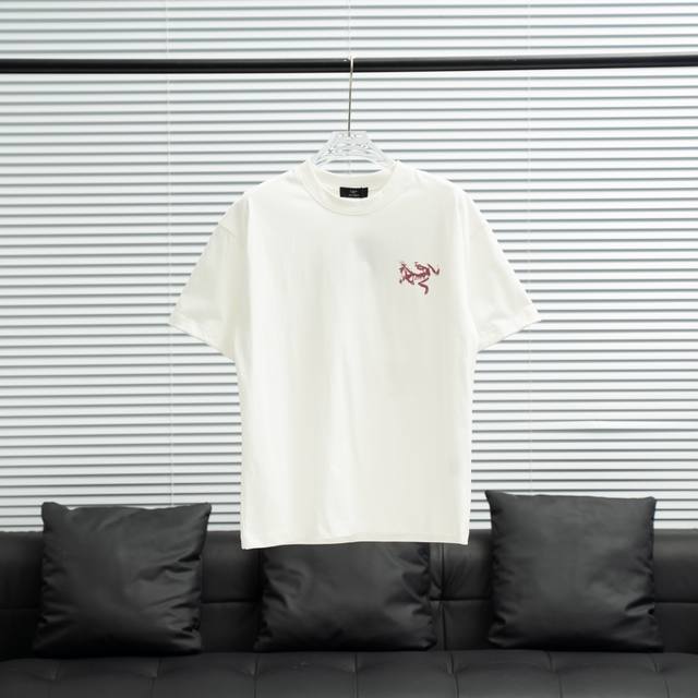 工厂P直供 Arc'teryx丨始祖鸟背后九宫格涂鸦小标Logo短袖T恤 尺码：S-Xxl 配色：黑色 白色