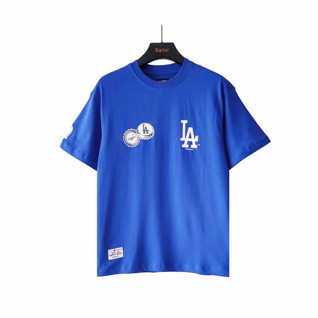 实拍细节图+尺码表 New Era × Mlb联名 胜利密码字母印花短袖T恤 Mlb博物馆级重磅T｜230克双纱核弹炸街！专柜复刻0误差 **虞书欣打歌同款！穿