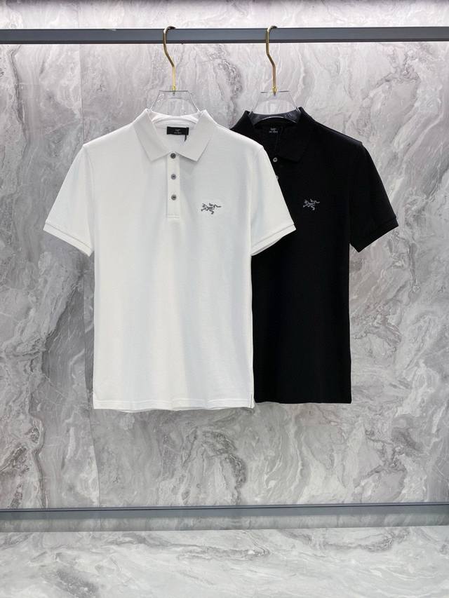 Arc鸟家 2025Ss夏季新款 Logo男士翻领Polo衫T恤 经典商务男款，高端男装的天花板级别的商务男款！简约时尚大气不失优雅，单穿内搭体面过人，品质控