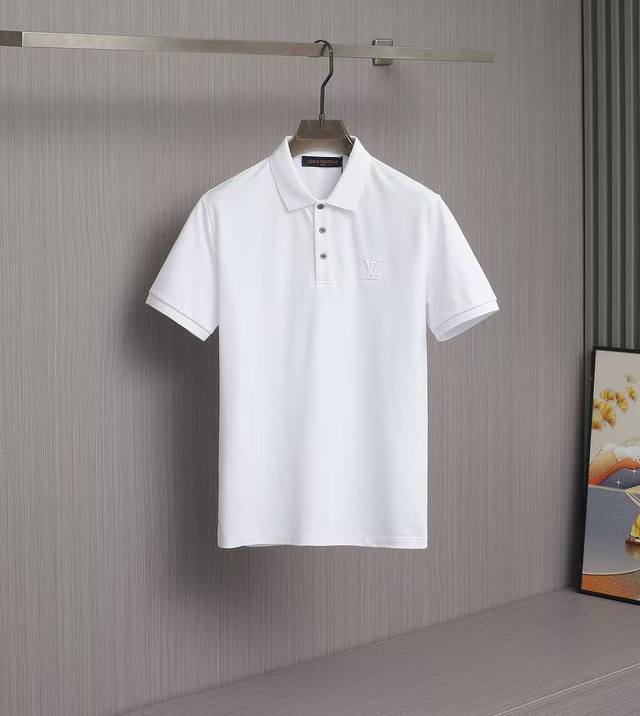 驴家新款Polo！2025Ss夏季新款 Logo男士翻领Polo衫！经典商务男款，高端男装的天花板级别的商务男款！简约时尚大气不失优雅，单穿内搭体面过人，品质控