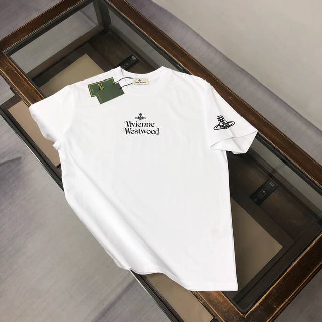 顶级版本 区别通货 25Ss 西太后 夏季新款 重磅推出双纱纯棉面料短袖 春夏走秀款 个性独家款式 男女同款 采用进口定制定染面料 后领锁链底全包肩 过水不变形