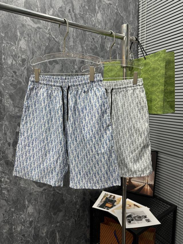 迪奥 25S夏季男士休闲短裤五分裤......码数S-Xl