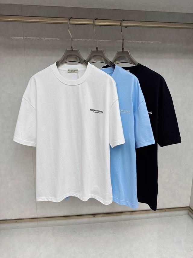 Bv 2025Ss春夏最新款短袖T恤，手感柔软，穿着舒适，做工精细.上身效果无敌帅气，码数 M-2Xl