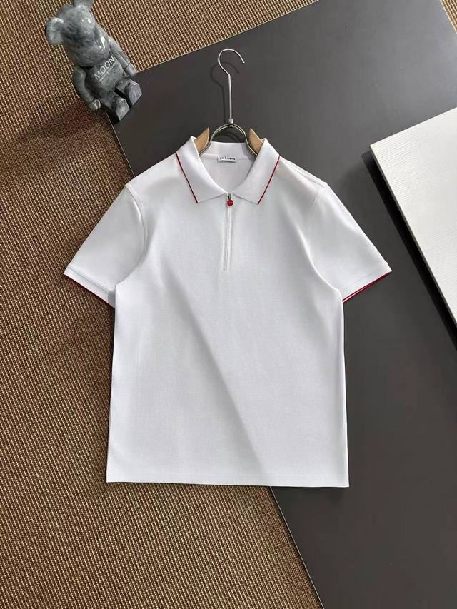 新品！高端系列 Kiton奇顿 夏季新款时尚短袖男士休闲商务Polo衫，意大利顶级男装品牌，经典与时尚的完美结合---男士Polo衫，采用高品质棉质和珠地网眼面