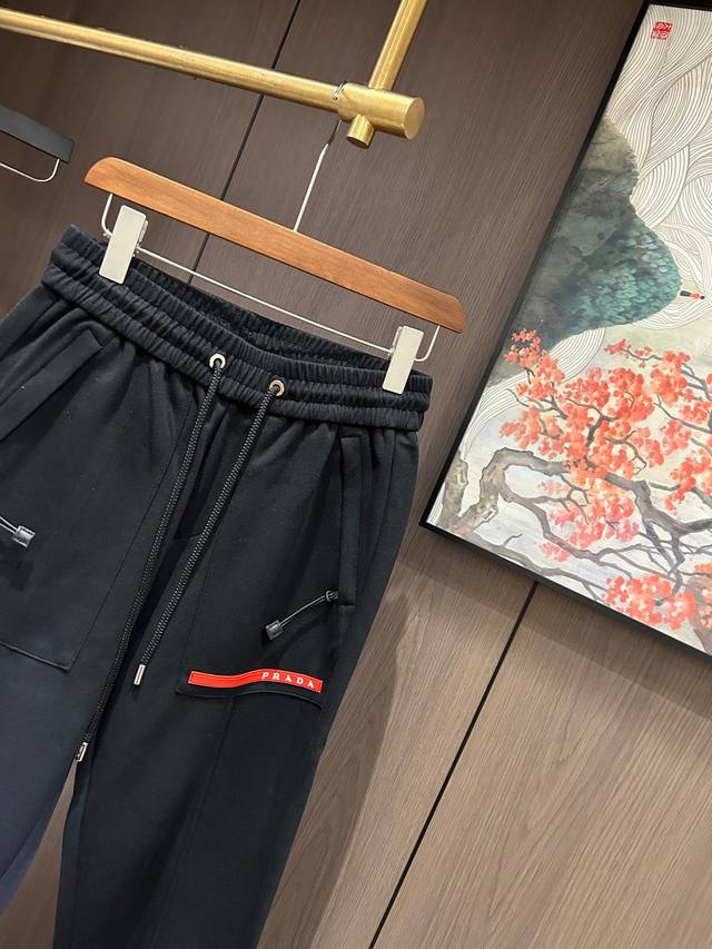 Prad2025春夏最新系列男士休闲裤！ 码数M-3Xl