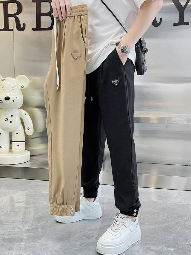 普拉达 新款棉麻裤 码数：M-4Xl