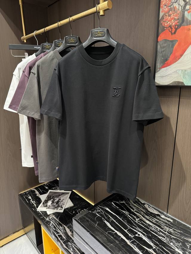 Lv25S夏季新款休闲圆领短袖，码数M-5Xl