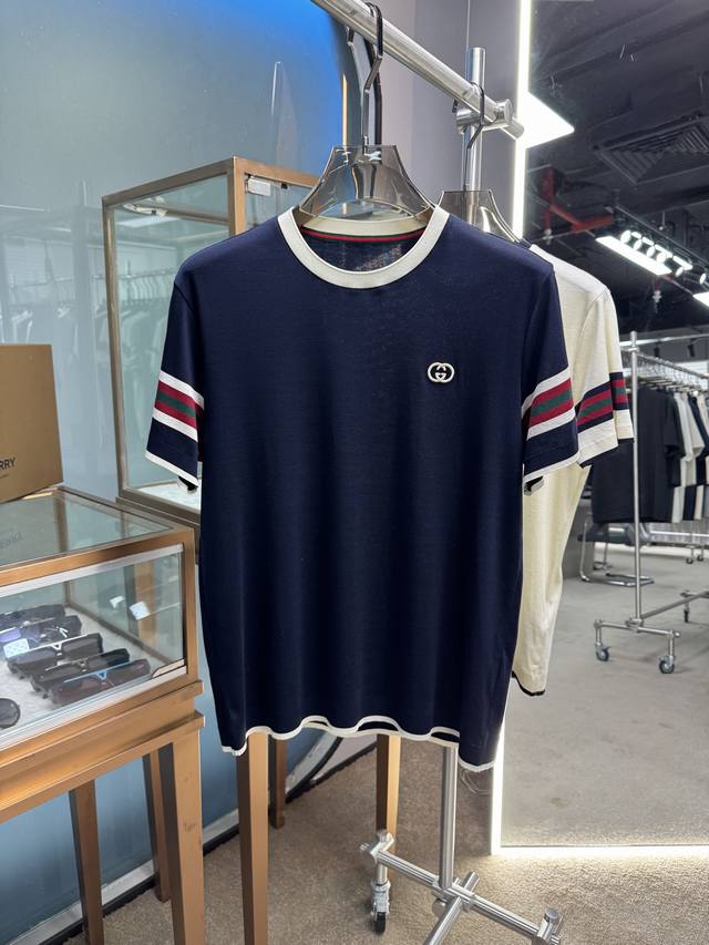 上新 25Ss G家 早春新款起脚平纹 原版定制 进口纱线色染 经典百搭 码数48-56