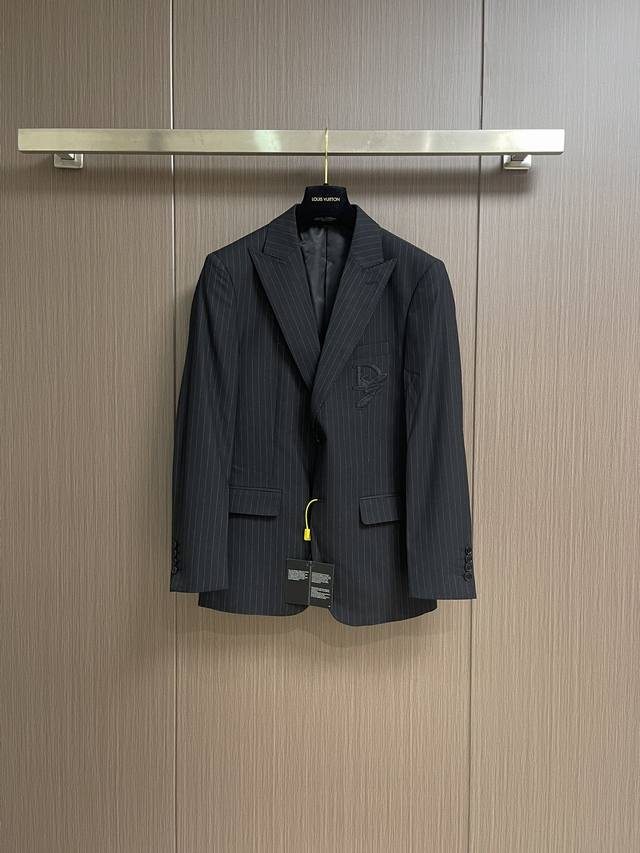 整套 可拆卖 单西服570 西裤310 Dolcegabbana Dg 2025Ss春夏新款男士商务休闲西装外套西裤套装，超高端顶尖一线成衣手工系列，西装领域里