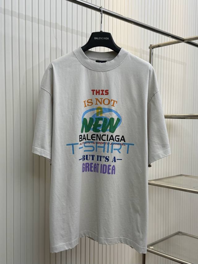 Bal 巴黎 25Ss 新主意印花短袖T恤 Size：Xs S M L