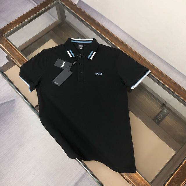 Aboss 2025最新款男士短袖Polo衫，品牌最新设计元素！既不单调也不复杂,恰到好处的展现品味！客供顶级定制珠地棉面料！舒适吸汗透气根本不在话下,面料独具