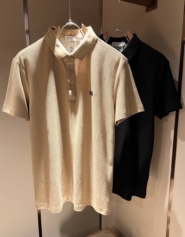 Bc-Brunello Cucineli 2025春夏新款男士短袖Polo衫，众多明星都爱穿的时尚百搭单品！胸前Logo超级好看,喜欢经典简约的朋友,一定不能错
