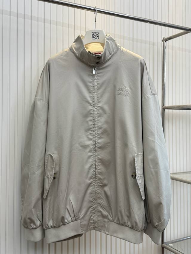 Miumiu 谬谬 25Ss新款拼红格纹阔版夹克外套 Size：S M L Xl