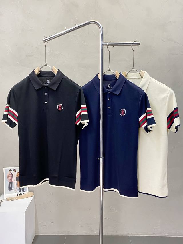 Bc-Brunello Cucinali布鲁内洛 库奇内利独家专供新款原单男士休闲短袖 高端定制 高端版本 时尚百搭爆款进口面料 手感超柔软细腻 穿着亲肤舒适