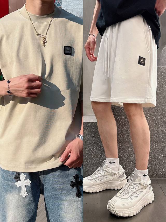 18活动款多让20 套Loro Liana Lp2025套装新工艺烫花 春夏新款首发专柜最新款短袖圆领T恤 官网同款 高端订制 设计前卫时尚！品牌Logo重工艺
