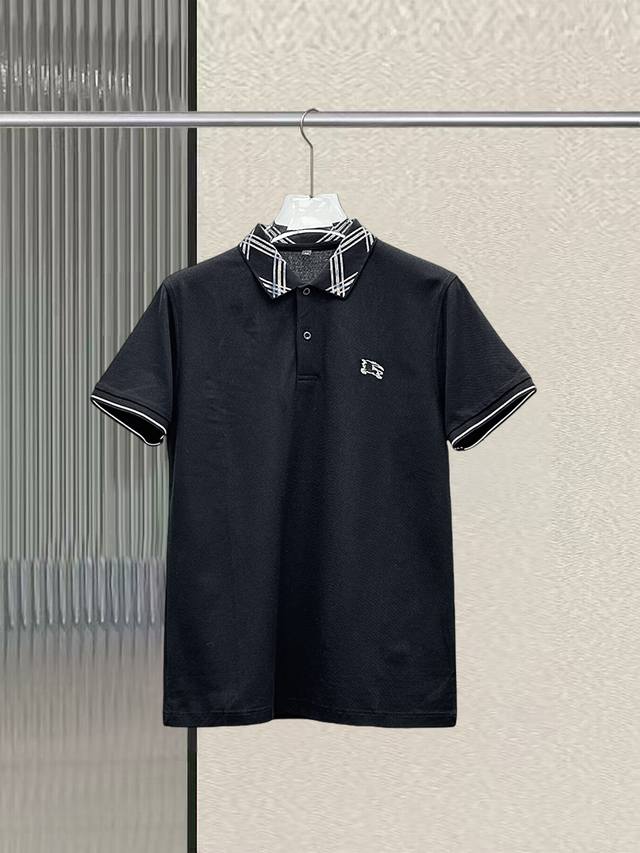 巴宝莉 高端商务 白领 单位人士必入单品！ 无痕压胶冰丝休闲商务短袖衬衫，科技面料，冰丝无痕，体感非常棒，手感顺滑质感很棒！弹性好，无任何束缚感，面料自带透气网