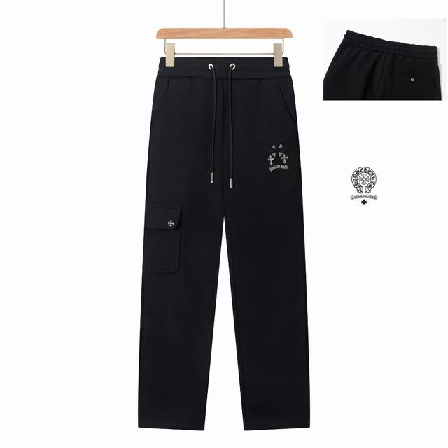 克罗心 春季新款裤子 欧洲贸易渠道，意大利海外仓直发，海外精品限定销售。 Ss新款休闲时尚卫裤，这款卫裤采用大牌的设计打造时尚潮流感，细节处理精致到位，展现超高