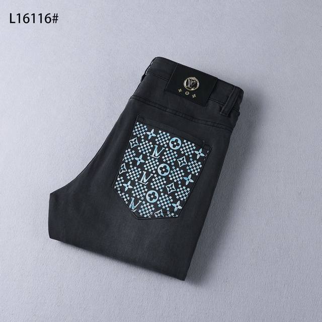款号：L6116 春夏小直筒牛仔裤 尺码：29-42码