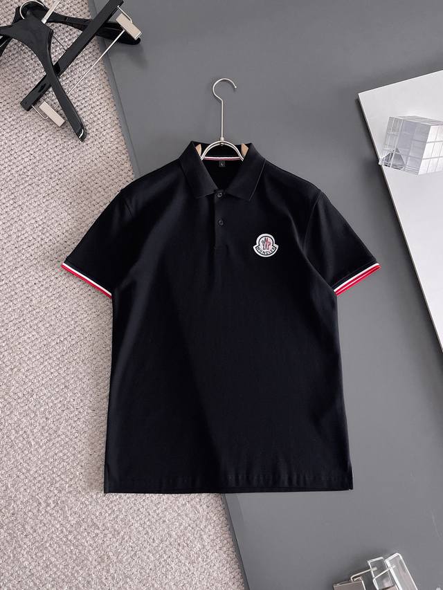 蒙口 新品高端货上市！2025夏季新款Logo男士翻领Polo衫！经典休闲商务男款，高端男装的天花板级别的商务男款！简约时尚大气不失优雅，单穿内搭体面过人，品质