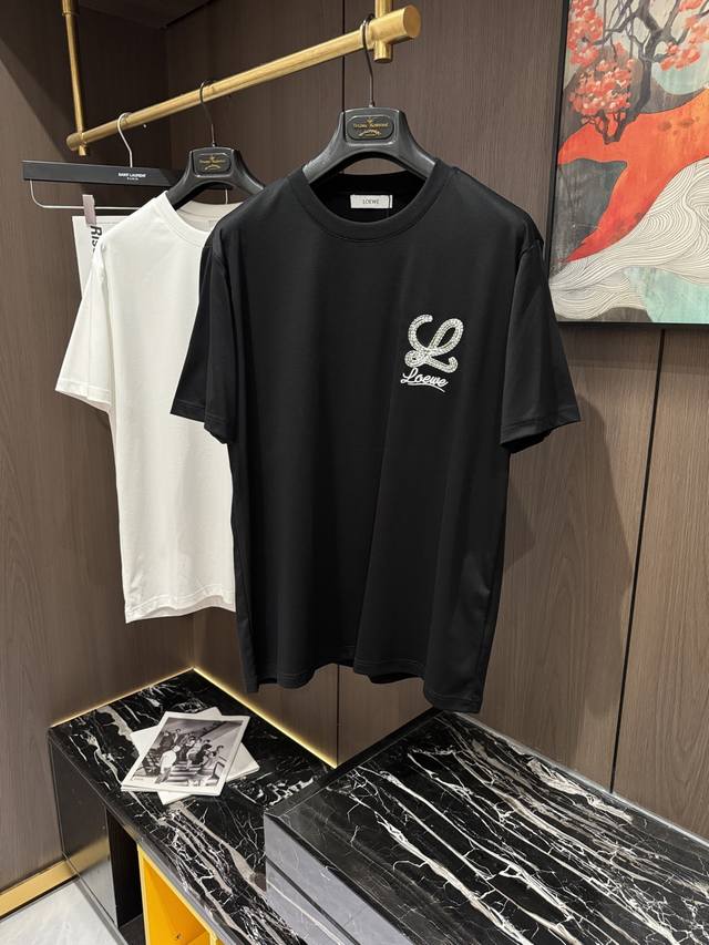 Loe 25S夏季新款休闲圆领短袖，码数M-4Xl