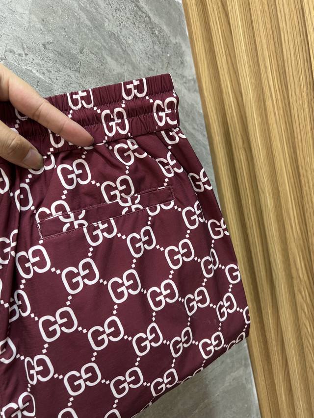Gucci 古奇 2025春夏新品 三标齐全 休闲裤 好货不用过多介绍 看细节 专柜码数：M-Xxxl 175 140上身L