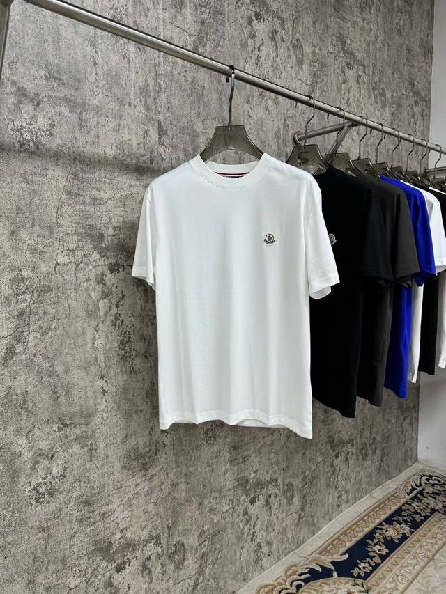 上新 25Ss M家爆款短袖来袭 定制环保Logo 经典百搭 面料精选新疆长绒棉 码数S-Xxl 小微阔