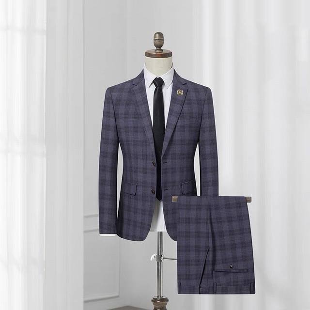 商务首选！业务洽谈、应聘必备正装！婚庆礼服！店主力荐！主推爆款！ 巴宝莉 Burberry 原单高端西装套装 官网同款 西装三件套 米兰发布会走秀新款 市场最高
