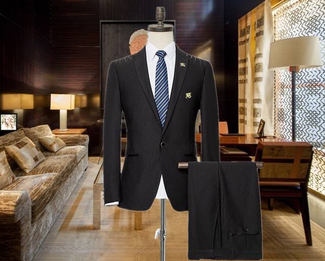 商务首选！业务洽谈、应聘必备正装！婚庆礼服！店主力荐！主推爆款！ 巴宝莉 Burberry 原单高端西装套装 官网同款 西服一整套 发布会走秀新款 市场最高版本